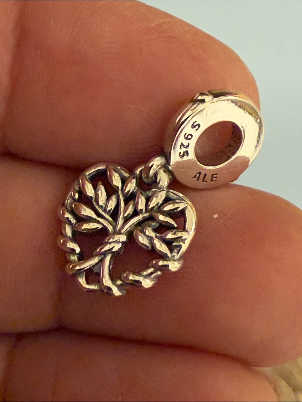 Pandora Silver Tree of Life Hanging Charm